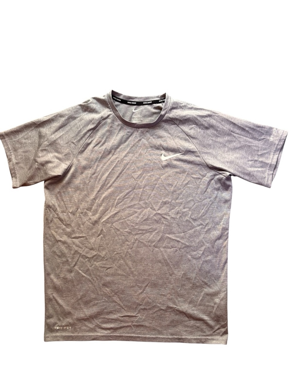 Nike Short Sleeve Heather Gray Dri-FIT Tee